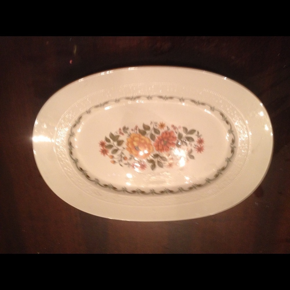 Antique Platter from Italy. Monopoli.